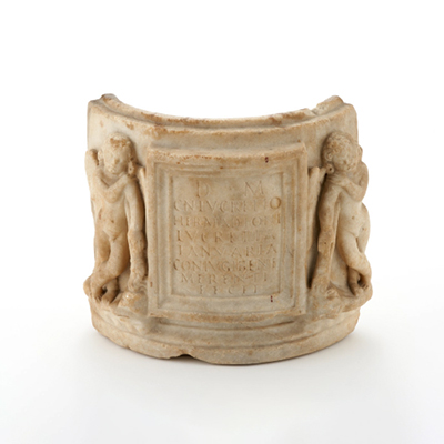 Latin script a marble sarcophagus the 1st to 2nd century